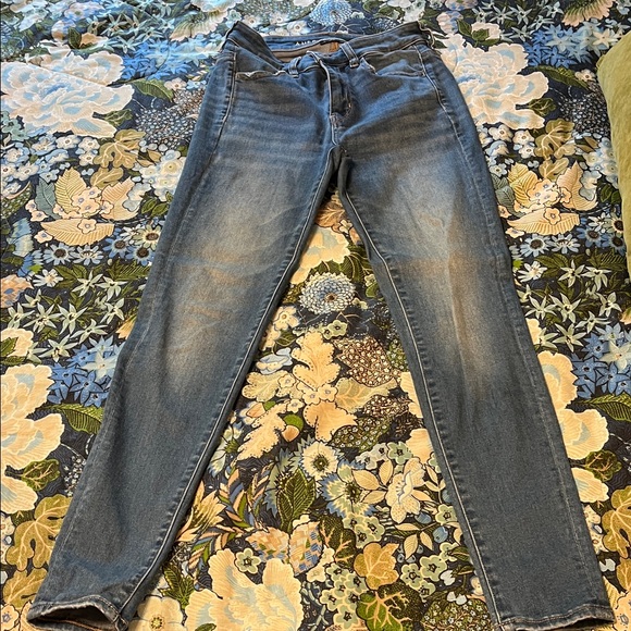 American Eagle Outfitters Denim - American Eagle Outfitters Dark Blue Skinny Jeans